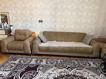 perla mebel stol stul: 2-ci el divan kreslo satilir, her biri bazalidir. Sinigi sokuyu — 4