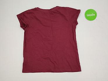 bordowe: T-shirt damski, rozmiar M — 3
