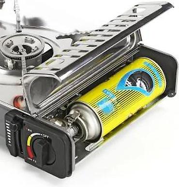 Oprema za kampovanje: Prijenosni dvostruki plinski rešo – Taylor & Brown - Dva snažna — 16