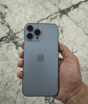 iphone 14 pro max qeydiyyat qiymeti 2023: IPhone 13 Pro Max, 256 ГБ, Blue Titanium, Беспроводная зарядка, Face ID, С документами