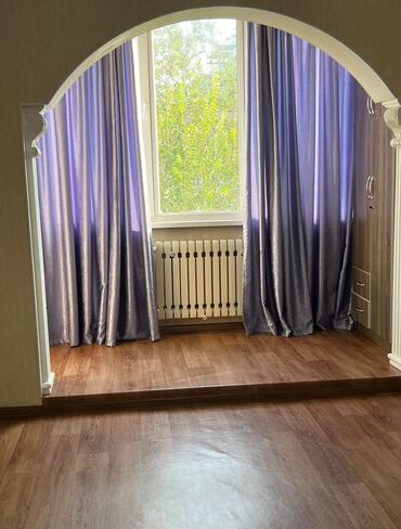 квартира в районе ахунбаева: 1 комната, 35 м², 105 серия, 4 этаж, Дизайнерский ремонт