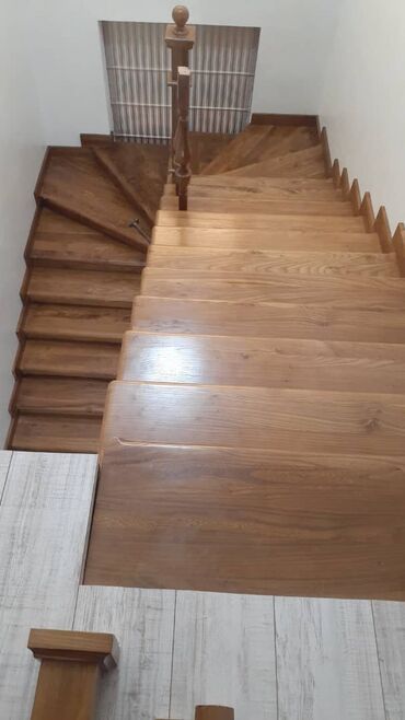 Обшивка лестниц: Лестницы Двери на любой вкус. Массив Карагач. Орех. Сосна. Дуб — 16