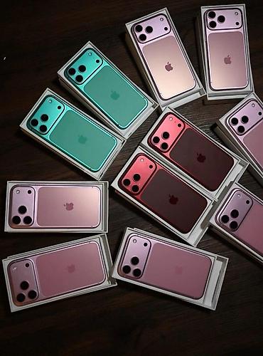 Apple iPhone: IPhone 17 Pro, 256 GB, Zəmanət — 12