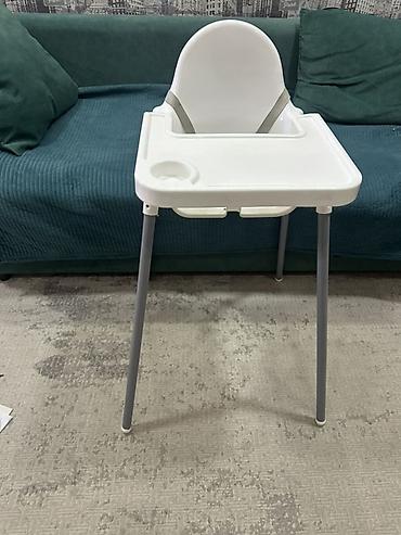 study table: Детский высокий стульчик для кормления. - Конструкция: сиденье из — 1
