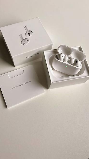 samsung j: Беспроводные вакуумные наушники, Apple, Airpods Pro 3, Новый — 2