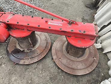 Ot biçənlər: İki barabanlı otbiçən (diskli/rotorlu çalov) - Traktorun 3 nöqtəli — 1