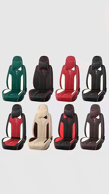Чехлы и накидки на сиденья: Чехлы Экокожа, С подушкой, Новый — 6