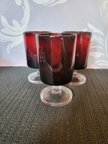 Čaše: Case nove za vino Luminarc francuske iz 80ih. Case bez ostecenja,sve — 7