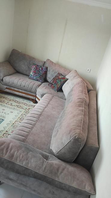 divan desti: Satılır – Künc Divan (L formalı) 📏 Ölçü: 315 × 245 sm ✅ Bazası yoxdur — 1