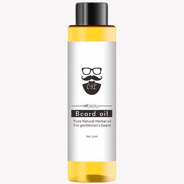 краска для бороды: Натуральное масло Барба, 30 мл, сыворотка, органическое масло для