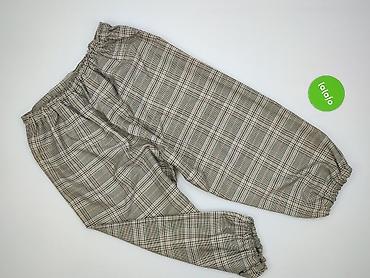 czarne cargo pull and bear: Spodnie materiałowe damskie, rozmiar XL — 3