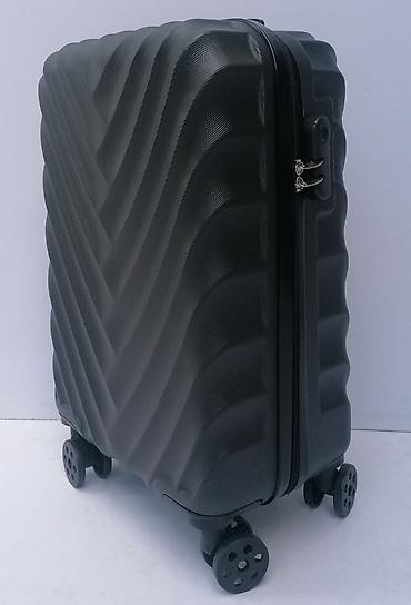 Putni koferi i torbe: N O V O – HIT mali kofer ABS mod. 8006, crni - Materijal: ABS — 5