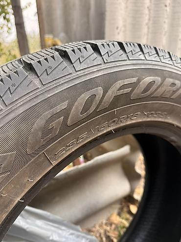 6 130: Продаются Зимние шины Goform Размер: 235/60/ R18. Почти новые — 1