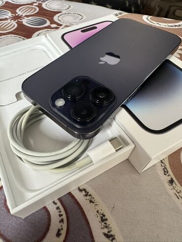 Apple iPhone: IPhone 14 Pro, 128 GB, Deep Purple, Face ID — 1