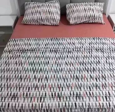 Комплекты постельного белья: Наволочка 100% хлопок, наволочка, простынь на резинки, покрывало at lalafo.kg — 56 Комплекты постельного белья: Наволочка 100% хлопок, наволочка, простынь на резинки, покрывало — 56