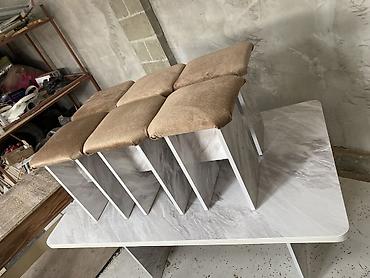 Кухонные столы: Кухонный стол, Новый, Прямоугольный, Нераскладной — 6