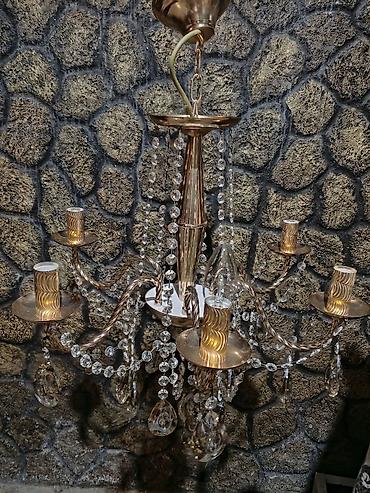 kucə isiqlari: Çılçıraq, 6 lampa, Metal — 4