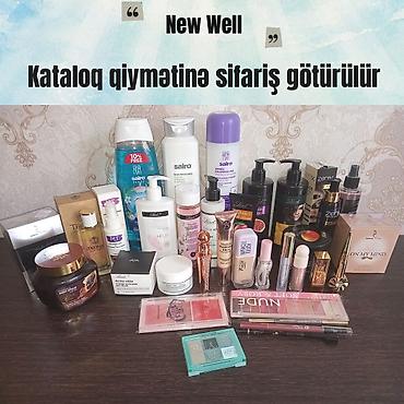 New Well – Kataloq qiymətinə sifariş Geniş kosmetik və şəxsi qulluq