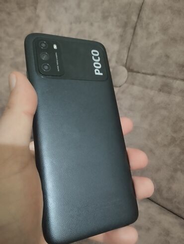 Poco: Poco M3, Б/у, 64 ГБ, цвет - Черный, 2 SIM