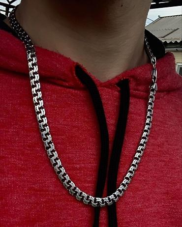 Серебряные цепочки: Цепочка, Бисмарк, Проба 925, Мужские, Новый — 20