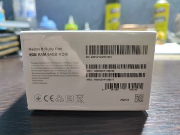 Redmi: Redmi, Redmi 8, Б/у, 64 ГБ, цвет - Красный, 2 SIM — 8