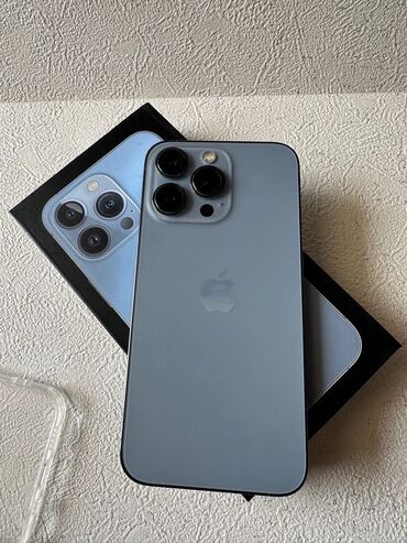телефон fly ds105d: IPhone 13 Pro, 128 GB, Sierra Blue, Zəmanət, Simsiz şarj, Face ID