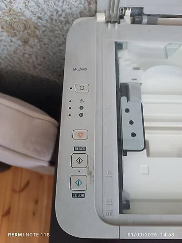 printer rəngli: Canon PIXMA MG2440 çoxfunksiyalı cihaz işlemir ustaya gedmelidi - 3‑ü — 2