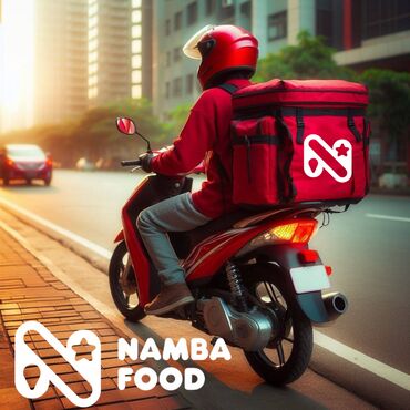 набор такси: В компании "Namba Food" проводится набор мото курьеров. Условия: -