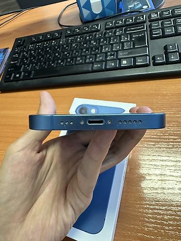 ipad 3: IPhone 13, Б/у, 128 ГБ, Голубой, Чехол, Кабель, Коробка, 77 % — 6