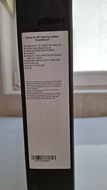 HP: NOV neotpakovan HP Victus 15-fa2002nm, garancija!! Nov neotpakovan — 7