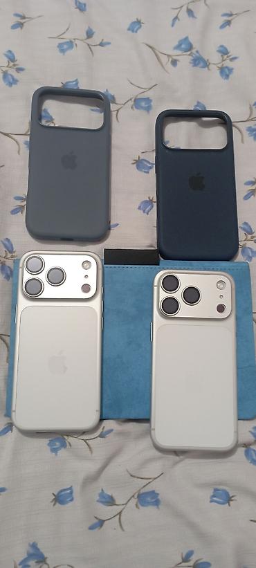 Мобильные телефоны и аксессуары: IPhone 17 Pro, Б/у, 512 ГБ, Natural Titanium, Чехол — 2