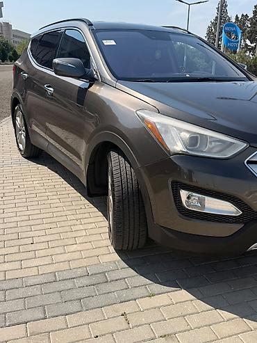 niva pikap satilir: Hyundai Santa Fe krossover modeli təqdim olunur. Avtomobil tünd boz — 5