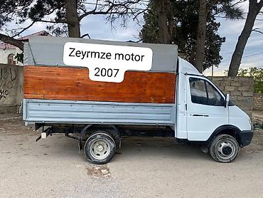 qazel tenti: GAZelle (ZEMZ) yük maşını — 2007 - Kuzov: yanları taxta üzlü, tentli — 2