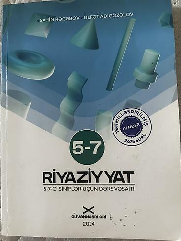 Riyaziyyat 5-ci sinif, 2024 il, Ödənişli çatdırılma, Ünvandan götürmə lalafo.az -da Riyaziyyat 5-ci sinif, 2024 il, Ödənişli çatdırılma, Ünvandan götürmə