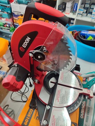 Mişarlar: EDON bucaq altı kəsim üçün mişar (miter saw) - Güclü elektrik motoru — 2