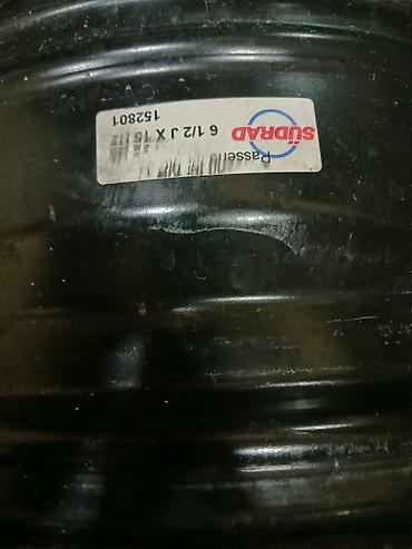 16 diski teker: Avtomobil üçün dəmir disk satılır. Şəkillərdə görünən etiketə əsasən — 2