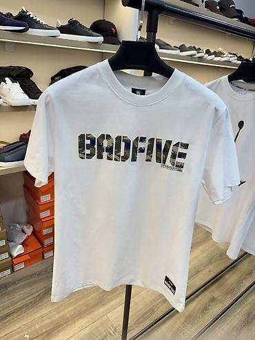 badfive барсетка: Мужская футболка, M, L, 2XL, Lining, Новый, цвет - Белый, Самовывоз — 1