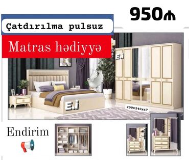Masa və oturacaq dəstləri: Yataq otağı mebeli reng seçimi var lalafo.az -da Masa və oturacaq dəstləri: Yataq otağı mebeli reng seçimi var