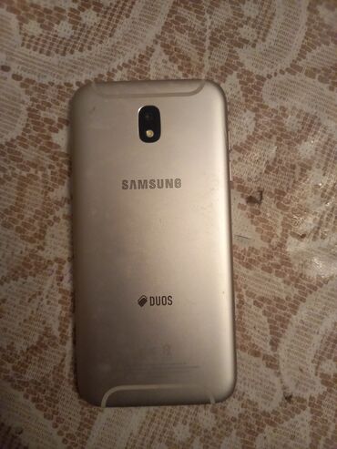 ikinci el samsung a8: Samsung Galaxy J5, 32 GB, rəng - Qızılı, Qırıq, Barmaq izi, İki sim kartlı