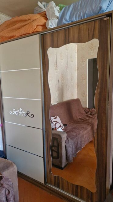 ikinci el paltar skafi: Kupe, 2 qapılı Düz dolab, Qarderob, paltar dolabı