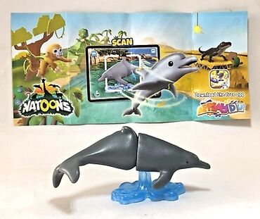 kinder sebetleri: Kinder Natoons Dolphin Satilir. Qiymet - 2 azn