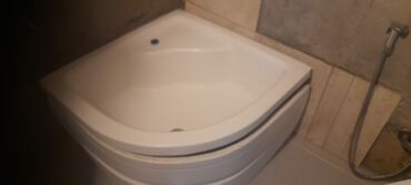hamam duş: Ванна, Б/у, Керамика, 130х70 см, Бесплатная установка