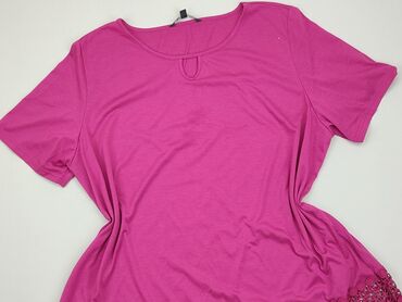 bluzki damskie krótki rękaw duże rozmiary: Блуза жіноча, Bonmarche, 6XL, стан - Дуже гарний