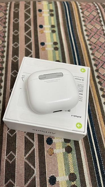 Кулакчындар: Зымсыз ичине салынуучу кулакчындар, Apple, AirPods 4, Жаңы — 5