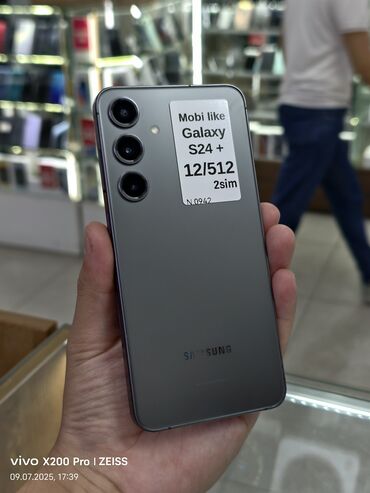 купить бу диски на пс4: Samsung Galaxy S24+, Б/у, 512 ГБ, цвет - Серый, 2 SIM