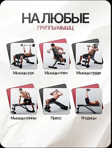 горизонт: Многофункциональная скамья ADKING/PUmper с партой Скотта - — 5