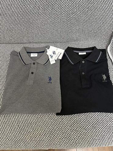polo koynək: Polo köynək, U.S. Polo Assn, XL, rəng - Boz — 1