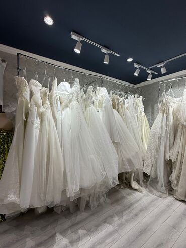 Manikür, pedikür: Gəlinlik və ziyafət geyimləri salonu Hazır işlək atelye satılır (hazır — 11