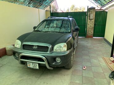 машина лизинг бишкек: Hyundai Santa Fe: 2001 г., 2.7 л, Типтроник, Бензин, Внедорожник