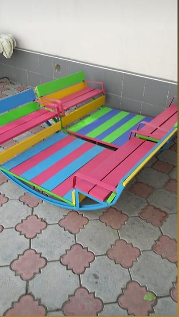 Детские качели: Детские качели, Балансир Для улицы, Металл, Новый — 7